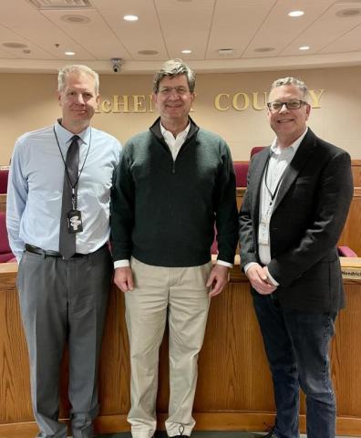 Rep Schneider & McHenry County Officials