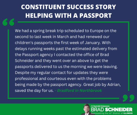 Constituent Success Story