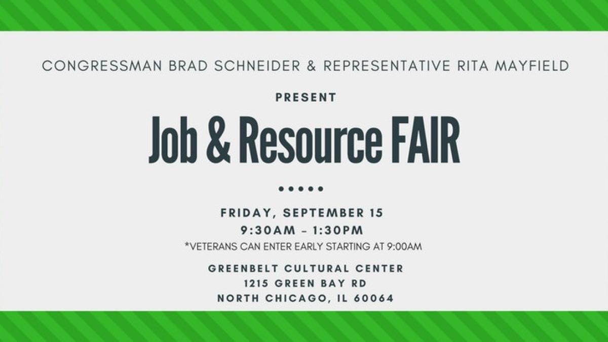Job and Resource Fair 