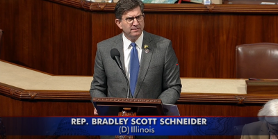 Congressman Schneider on the House floor calls on members of the Senate to pass legislation that defends women’s reproductive freedom