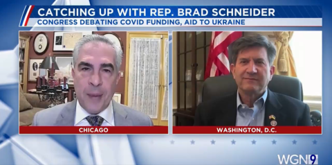 Rep. Schneider interview WGN9