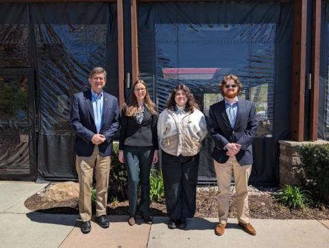 LUNCH WITH INTERNS WORKING IN MY DISTRICT OFFICE