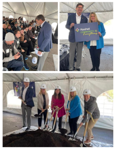 Keshet Groundbreaking