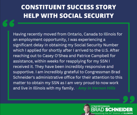 Constituent Success Story