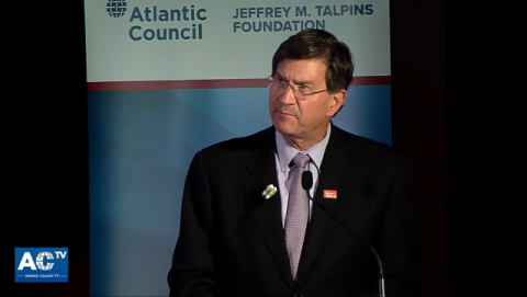 Speaking at an event/