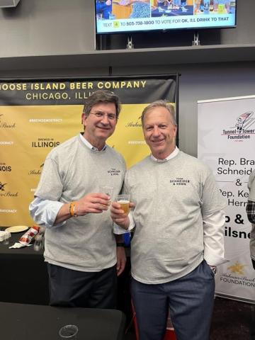 Schneider and Congressman Hern