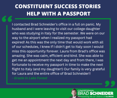 Constituent Success Story