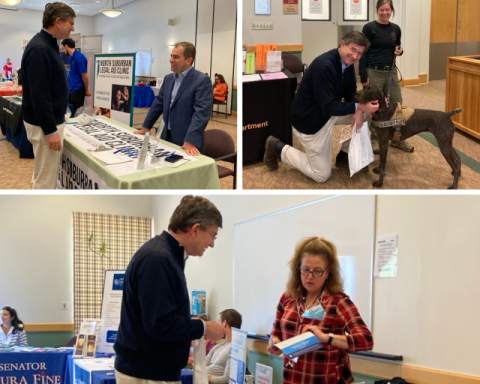 Schneider and Event Attendees