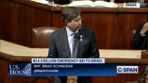 $14.3 billion Israel aid bill that would cut funding to IRS