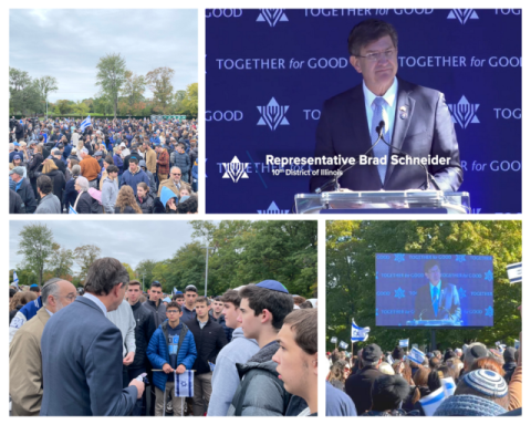 JUF Rally Collage of Photos