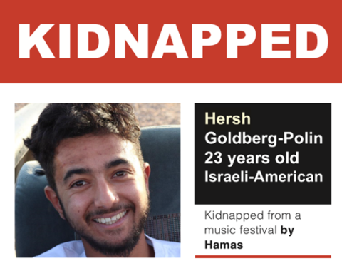 Image of a poster for Kidnapped Person