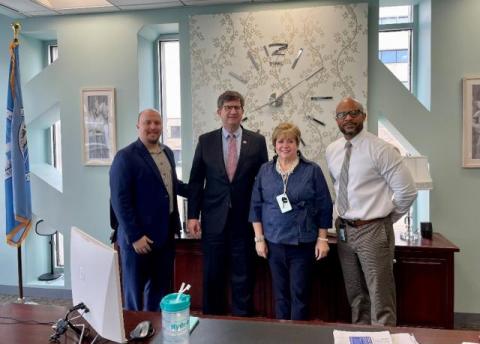 Brad and Mayor Taylor