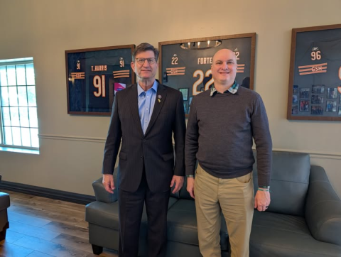 Stopping by Waukegan to Have Lunch with Captain Yargosz   