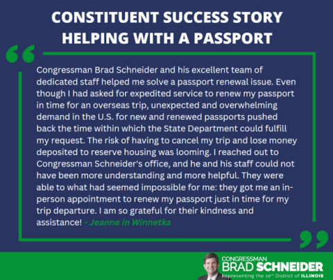 Constituent Success Story