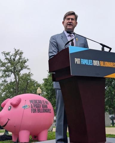 Rallying Against the Republicans’ Raw Deal for America   