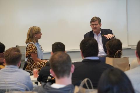 Speaking to MBA Students at Northwestern’s Kellogg School of Management