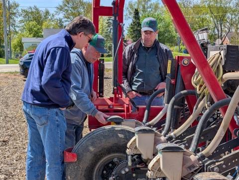 Helping Feed America by Planting Corn with Lake County Farm Bureau 