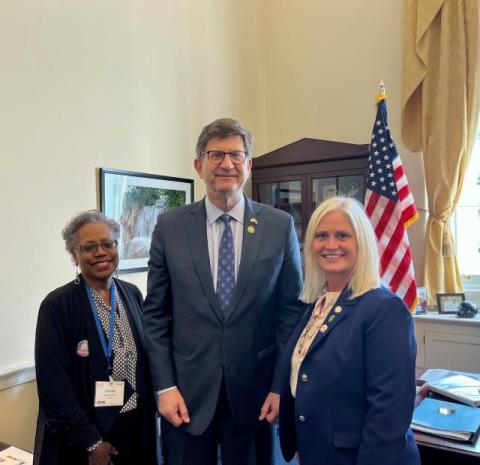 Rep Schneider & School Principals 