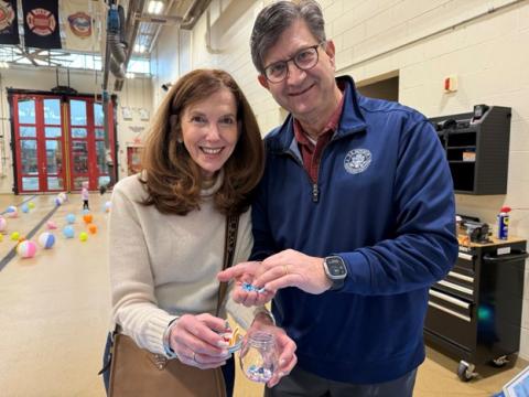 Rep. Schneider and Julie