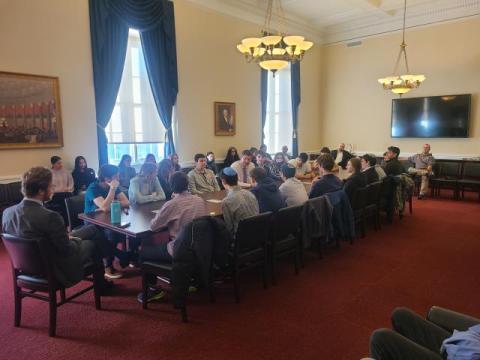 Rep. Schneider & Students