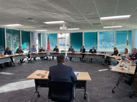 Brad leading a group discussion.