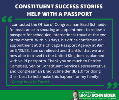 Constituent Success Story