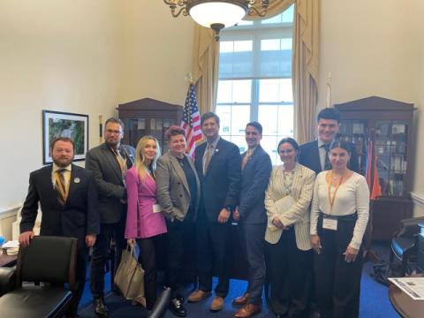 Schneider and Meeting Attendees