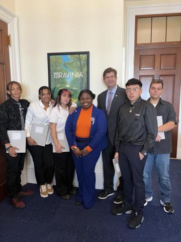 Schneider and Meeting Attendees