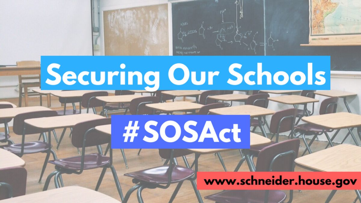 BipartisanSECURING OUR SCHOOLS ACT