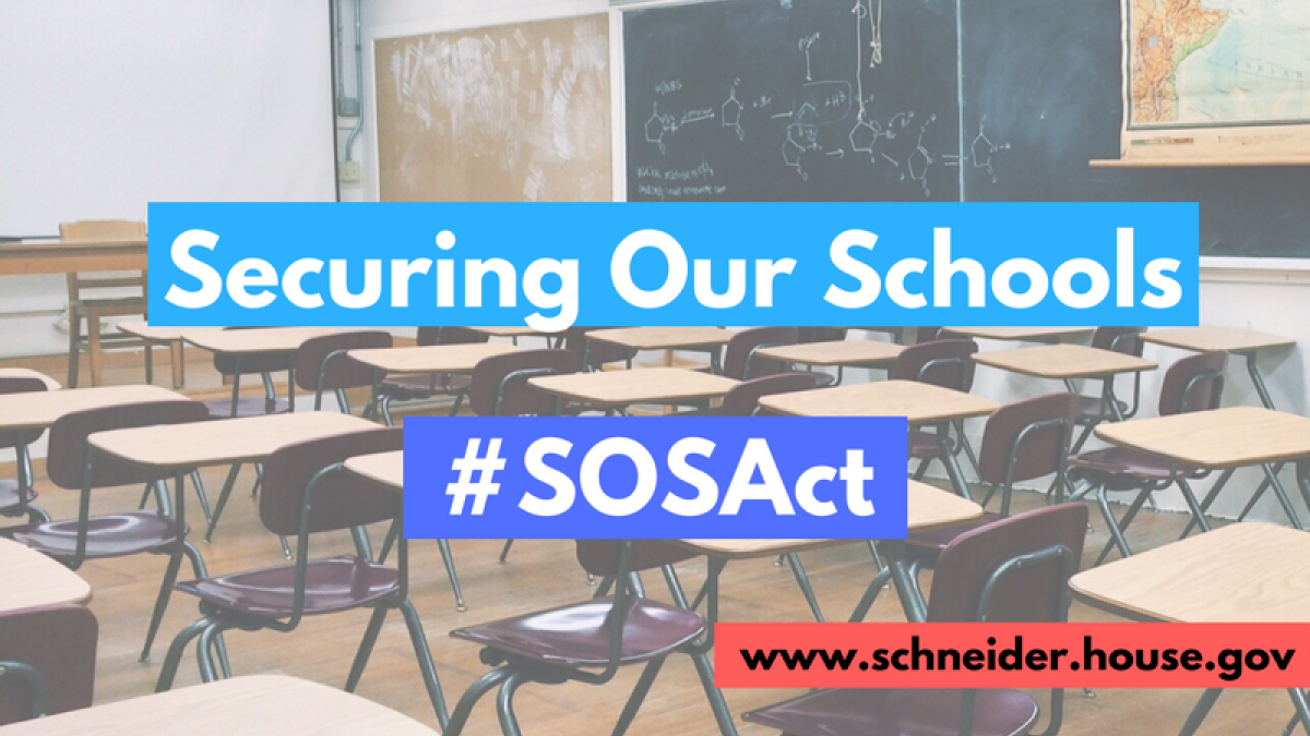 BipartisanSECURING OUR SCHOOLS ACT 