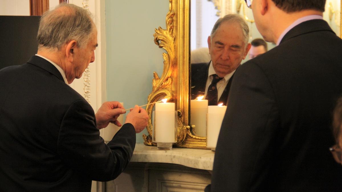 Schneider Hosts Holocaust Remembrance Day Ceremony at U.S. Capitol with Holocaust Survivors