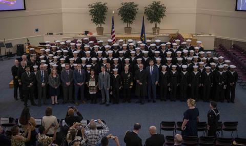 Brad with Sailors