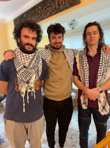 tahseen ali, ahmed kinnan, abdal hamid, and hisham awartani